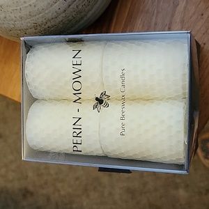 Beeswax candles vintage Perin-Mowen